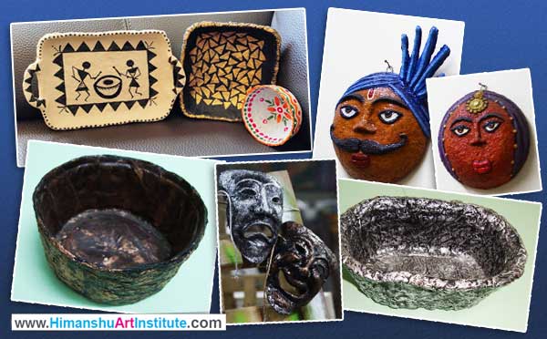 Professional Certificate Course in Paper Mache, Paper Mache Hobby Classes, Online Paper Mache Classes, Paper Mache Course, Online Best Paper Mache Classes, Best Paper Mache Institute in Delhi, India