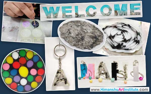 Professional Certificate Course in Resin Art, Resin Art Hobby Classes, Online Resin Art Classes, Resin Art Course, Resin Art Professional Course, Epoxy Resin Classes, Online Best Resin Art Classes, Best Resin Art Institute in Delhi, India