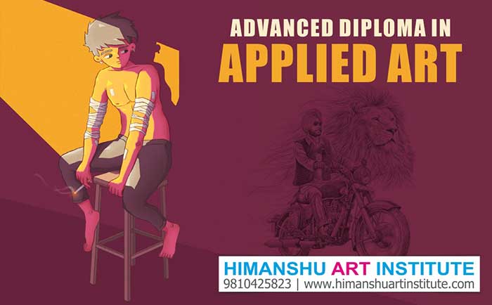 Advanced Diploma in Applied Art, Professional Applied Art Diploma Course in Delhi, India