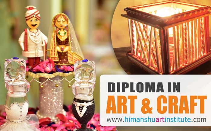 Professional Diploma Course in Art & Craft, Best Art & Craft Institute in Delhi, India