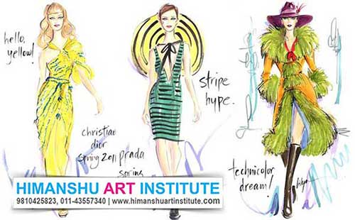 Fashion Illustration Classes in Delhi, Online Fashion Sketching Classes, Fashion Illustration Course, Fashion Drawing Classes, Fashion Sketching Classes for Fashion Designers, Best Fashion Illustration Drawing Classes in Delhi, India