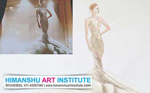 Fashion Illustration Classes in Delhi, Online Fashion Sketching Classes, Fashion Illustration Course, Fashion Drawing Classes, Fashion Sketching Classes for Fashion Designers, Best Fashion Illustration Drawing Classes in Delhi, India