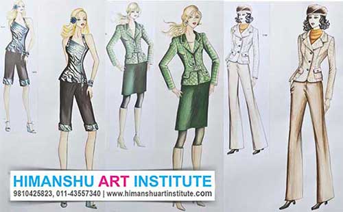 Fashion Illustration Classes in Delhi, Online Fashion Sketching Classes, Fashion Illustration Course, Fashion Drawing Classes, Fashion Sketching Classes for Fashion Designers, Best Fashion Illustration Drawing Classes in Delhi, India