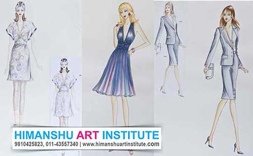 Fashion Illustration Classes in Delhi, Online Fashion Sketching Classes, Fashion Illustration Course, Fashion Drawing Classes, Fashion Sketching Classes for Fashion Designers, Best Fashion Illustration Drawing Classes in Delhi, India