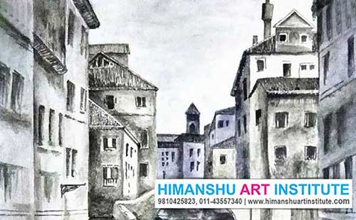 Still Life & Perspective Drawing Classes in Delhi, Object Drawing Classes, Perspective Drawing Classes, Sketching Classes in Delhi, Best Institute of Still Life and Perspective Drawing in Delhi, Online Perspective Drawing Classes