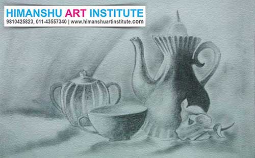 Still Life & Perspective Drawing Classes in Delhi, Object Drawing Classes, Perspective Drawing Classes, Sketching Classes in Delhi, Best Institute of Still Life and Perspective Drawing in Delhi, Online Perspective Drawing Classes