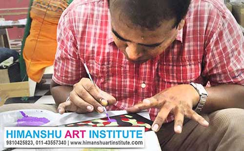 Gond Painting Classes, Batik Art Classes, Gond Art Certificate Course, Indian Traditional Art, Indian Folk Art, Indian Art Courses for Foreigners, Gond Art Classes for Foreigners