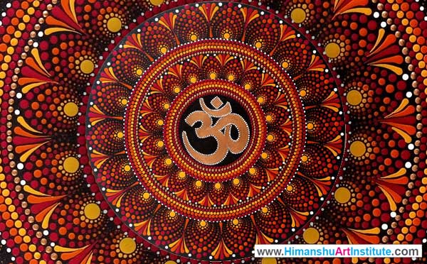 Mandala Painting Classes, Mandala Art Classes, Mandala Art Certificate Course, Indian Traditional Art, Indian Folk Art, Indian Art Courses for Foreigners, Mandala Art Classes for Foreigners