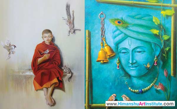 Online Professional Certificate Course in Oil & Acrylic Painting, Oil & Acrylic Painting Classes in Delhi, Oil Painting Classes, Acrylic Painting Classes, Online Best Oil & Acrylic Painting Classes in Delhi, India