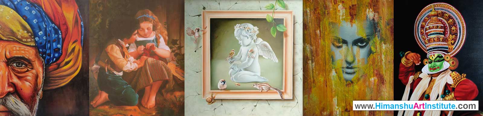 Certificate Course in Oil & Acrylic Painting, Oil Painting Classes, Acrylic Painting Classes, Online Best Oil Painting, Acrylic Painting Course, Delhi, India