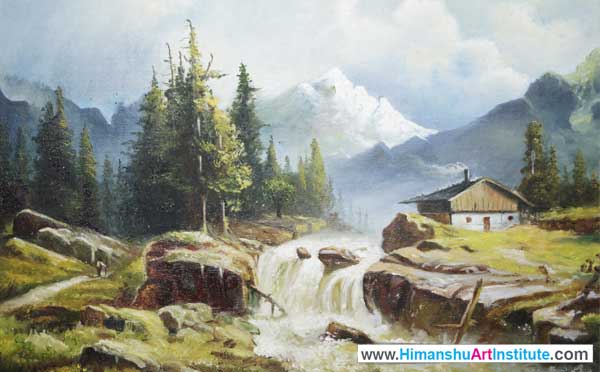 Online Professional Certificate Course in Oil Painting, Oil Painting Classes in Delhi, Oil Painting Institute, Oil Painting for Beginners, Online Certificate Course in Oil Painting, Online Best Oil Painting Classes in Delhi, India